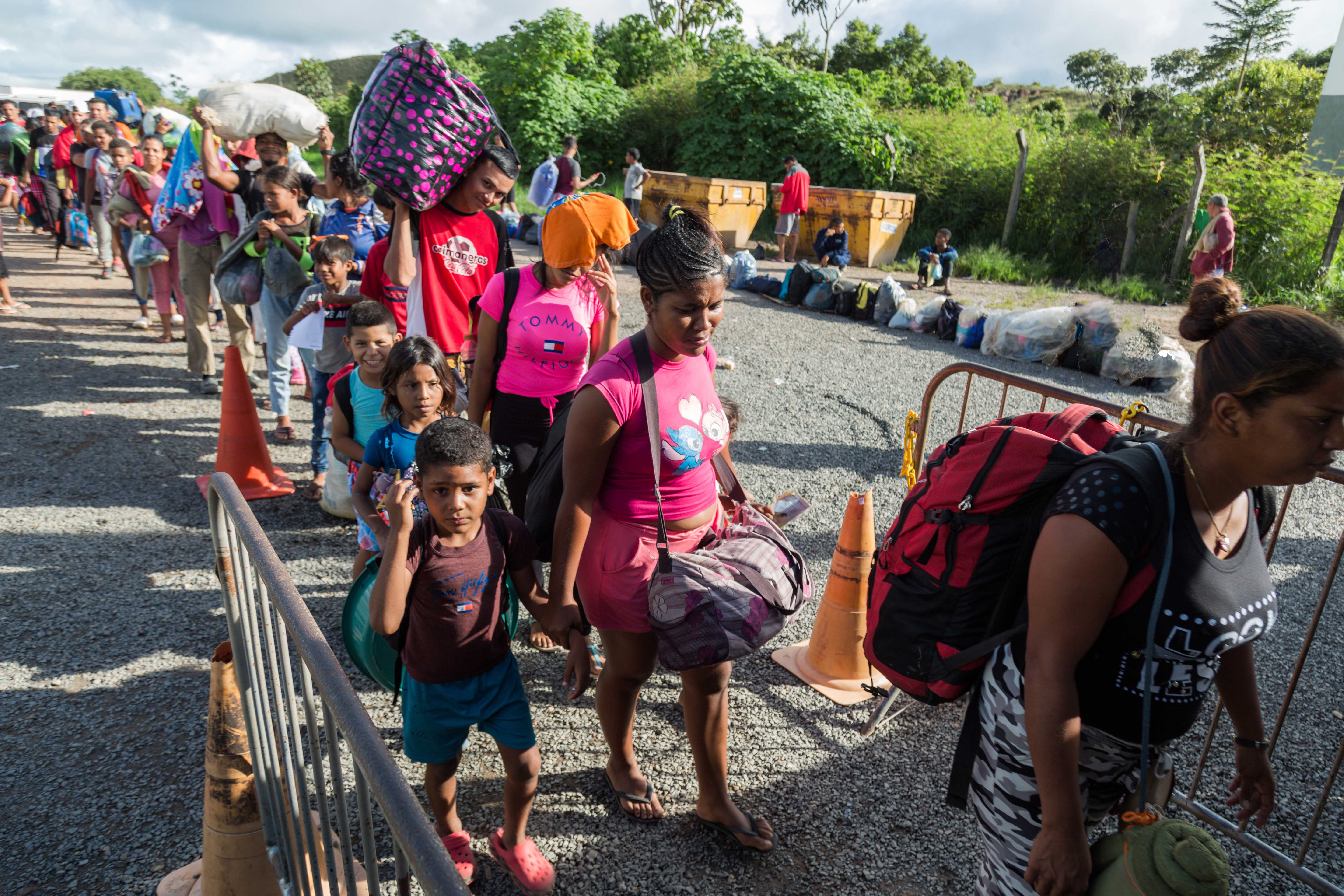 Refugee seeking safety and a new beginning