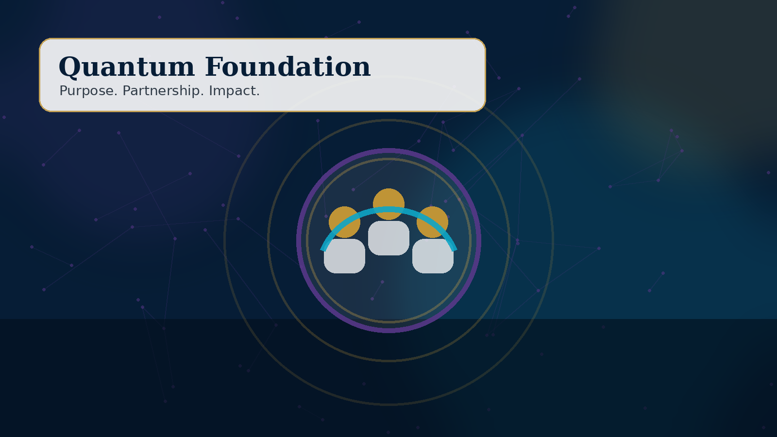 Quantum Foundation — purpose, partnership, impact